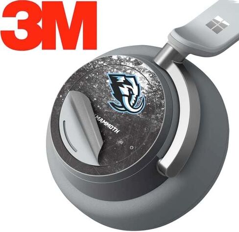 Skinit Decal Audio Skin Compatible with Surface Headphones - Officially Licensed NHL Utah Mammoth Distressed Blue Design in Saudi Arabia