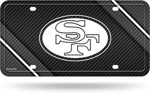 كرة قدم NFL Denver Broncos أصلية فريدة من نوعها بتصميم من ألياف الكربون بتصميم معدني تلقائي مقاس 6 بوصة × 12 بوصة - رائعة للشاحنة/السيارة/سيارات الدفع الرباعي in Kuwait