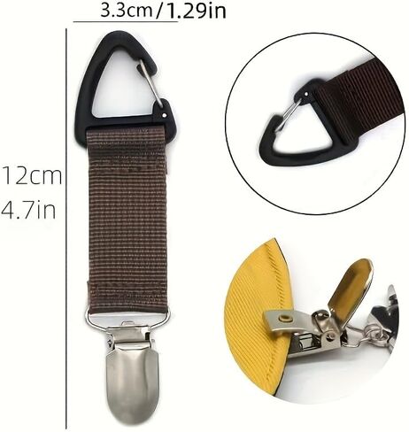 1PC Travel Hat Clip - Lightweight And Portable Holder For Hats, Ideal For On - The - Go Travelers in Saudi Arabia
