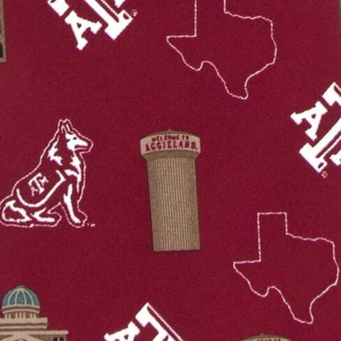 Eagles Wings Texas A&M Ties Aggies Mens College Neckties in Saudi Arabia