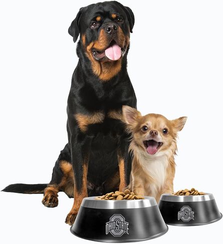 Littlearth NCAA All Pro Pet Bowl, Ohio State Buckeyes, Size: Large in Saudi Arabia