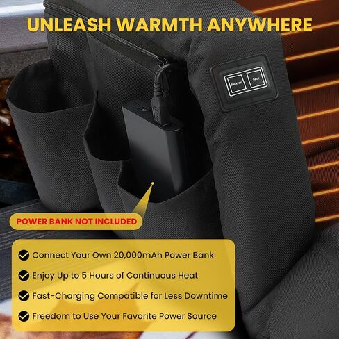2 Pack 25'' Heated Extra Wide Stadium Seats with Back Support for Bleachers - Bleacher Chairs With Back and Comfy Cushion - 6 Reclining Positions Stadium Chairs - 3 Levels of Heat for Sports Events in Saudi Arabia