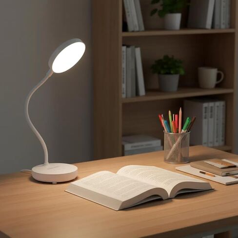 LED Desk Lamp, Adjustable Gooseneck, Touch Control, in Saudi Arabia
