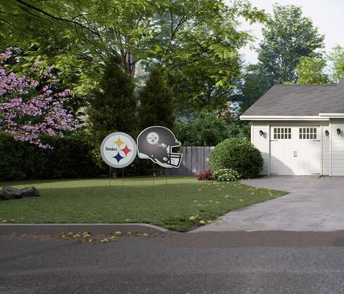 NFL Logo & Helmet 2 Pack Yard Sign Set in Saudi Arabia
