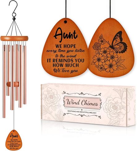Gifts for Wife, Wind Chimes for Wife, Mothers Day Best Gift for Wife, Heartfelt Birthday Present from Husband, Unique Gifts Ideas for Wedding Anniversary Valentine's, Thanksgiving, Christmas in Saudi Arabia