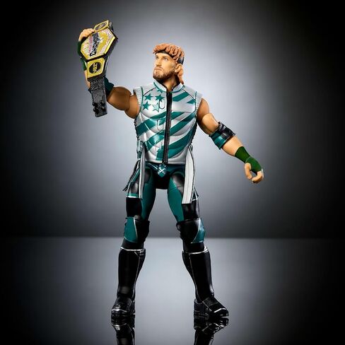 Mattel WWE Ultimate Edition Action Figure & Accessories Set, Logan Paul 6-inch Collectible with Swappable Heads & Hands, 30 Articulation Points in Saudi Arabia