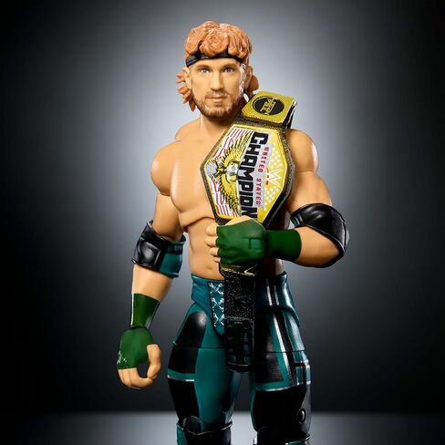Mattel WWE Ultimate Edition Action Figure & Accessories Set, Logan Paul 6-inch Collectible with Swappable Heads & Hands, 30 Articulation Points in Saudi Arabia