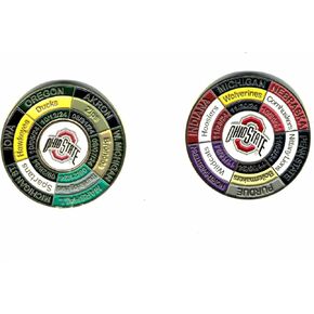 Ohio State Buckeyes 2011 Game Day Schedule Coin in Saudi Arabia