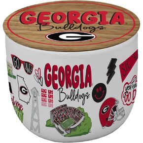 NCAA Loco Fan 16oz Ceramic Candle in Kuwait