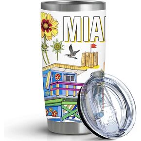 City Travel Cup for City Lover,Double Wall Vacuum Insulated Stainless Steel Tumbler 20oz (Green Bay, 20 oz) in Kuwait