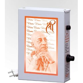 12 in 1 Srila Parbhupada Clear Voice Chantings for Puja and Meditation with Diety Darshan Iskcon Special-Metal-Steel Grey in Saudi Arabia