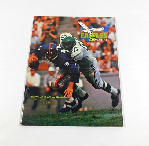 1965 New York Giants at Philadelphia Eagles NFL Football Program 9-26-65 - NFL Programs in Saudi Arabia