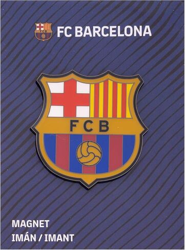 Desert Cactus FC Barcelona Metal Magnet Barça Football Club Soccer Futbol Officially Licensed in Saudi Arabia
