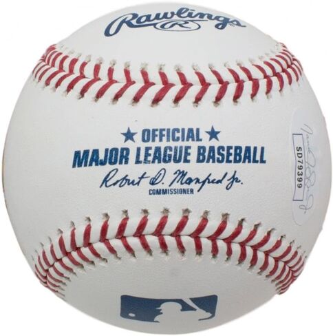 Dale Murphy Autographed Official MLB Baseball NL MVP Inscription - Hand Signed & JSA Authenticated in Saudi Arabia