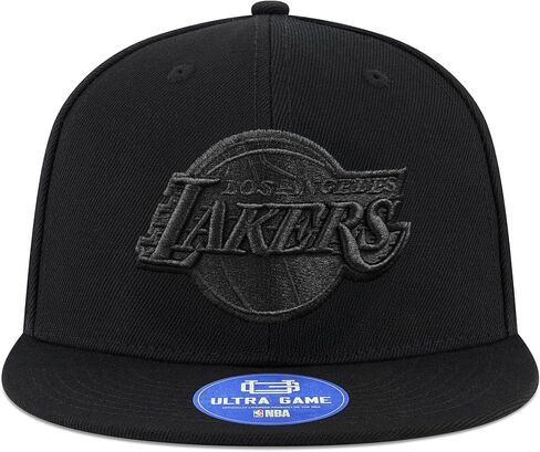 Ultra Game NBA Mens NBA Official Snap Back 3D Embroidered Team Logo Baseball Cap Hat in Saudi Arabia