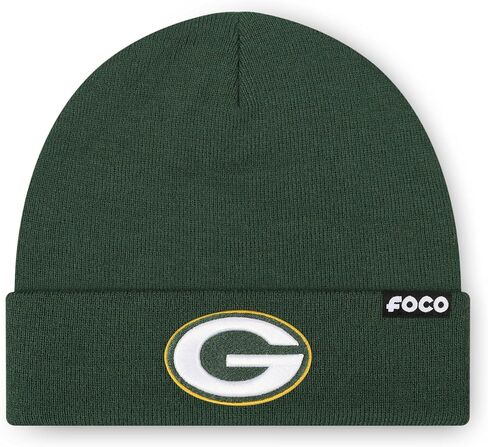 FOCO Men's NFL Team Logo Basic Beanie Hat in Saudi Arabia
