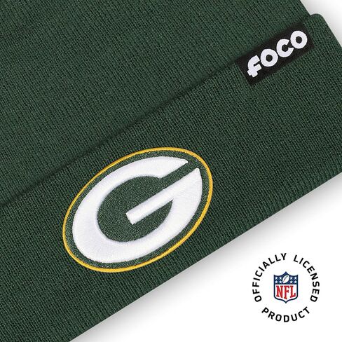 FOCO Men's NFL Team Logo Basic Beanie Hat in Saudi Arabia