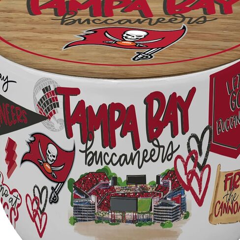 NFL Loco Fan 16oz Ceramic Candle in Kuwait