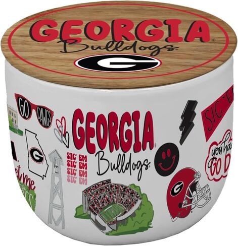 NCAA Loco Fan 16oz Ceramic Candle in Kuwait