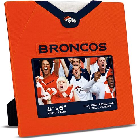 Masterpieces NFL Denver Broncos 4"X6" Uniform Photo Picture Frame in Saudi Arabia