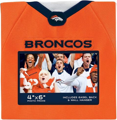 Masterpieces NFL Denver Broncos 4"X6" Uniform Photo Picture Frame in Saudi Arabia