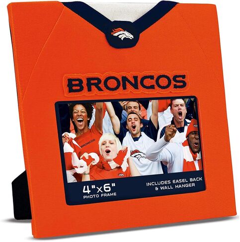 Masterpieces NFL Denver Broncos 4"X6" Uniform Photo Picture Frame in Saudi Arabia