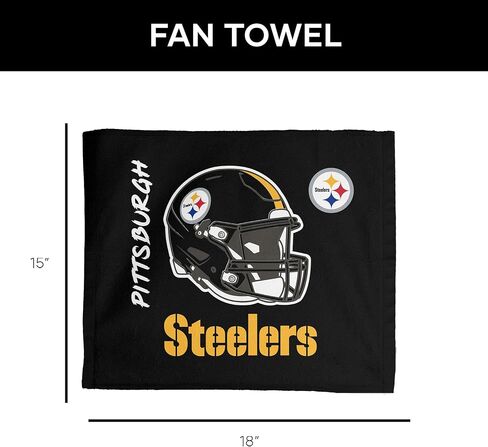 Northwest Pittsburgh Steelers NFL Rally - Rally Towel 18 x 15 Inches in Saudi Arabia