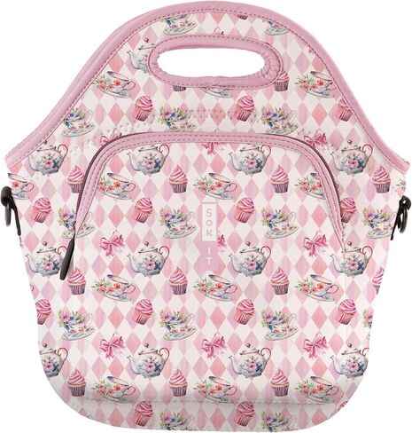 حقيبة Sok It LunchTote بسحاب معزولة من النيوبرين (مربوطة بالبهجة، حقيبة غداء كبيرة جدًا بسعة 6.5 لتر) in Kuwait