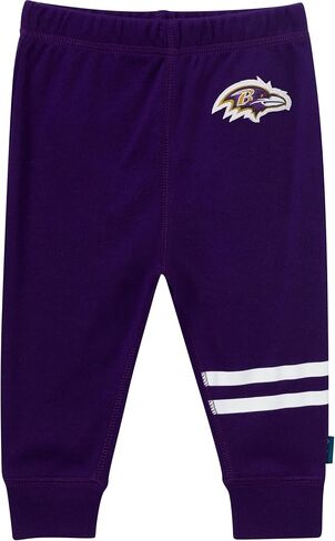 Gerber NFL baby-girls 3-piece Onesie Bodysuit, Pants & Headband Set in Saudi Arabia