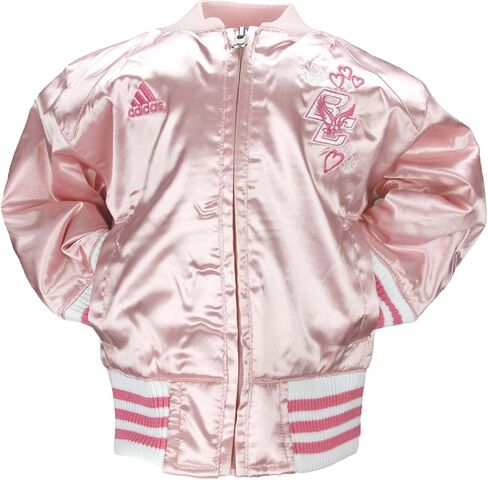 Adidas Boston College Newborn Girls Satin Cheer Jacke (3/6 months) in Saudi Arabia