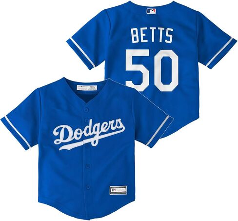 Outerstuff Mookie Betts Los Angeles Dodgers MLB Baby Infants 12-24 Months Blue Alternate Player Jersey in Saudi Arabia