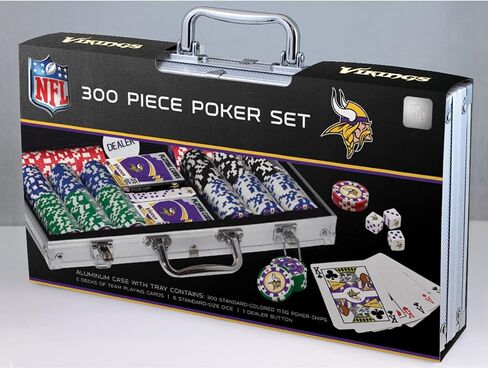 MasterPieces NFL Unisex-Adult 300-Piece Casino Style Poker Chip Set in Saudi Arabia