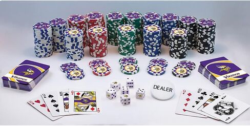 MasterPieces NFL Unisex-Adult 300-Piece Casino Style Poker Chip Set in Saudi Arabia
