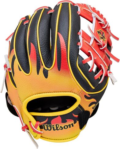 Wilson 2026 A200 Firefighters and Party Animals 10" Baseball Gloves in Saudi Arabia