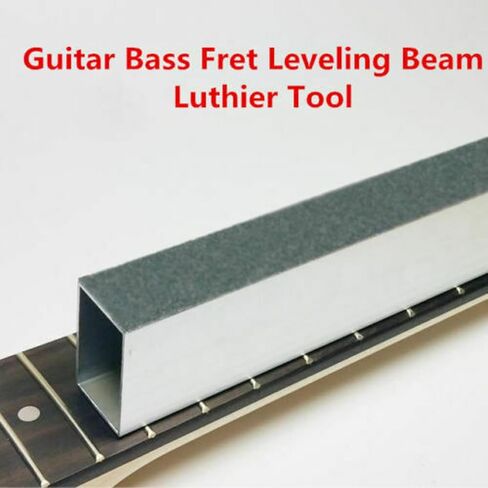 10" Guitar Fret Leveling Sanding Beam Bass Guitar Leveler Leveling File Tool Luthier Tool for Acoustic Guitar, Electric Guitar Bass in Saudi Arabia