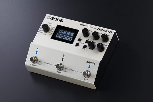 حزمة التأخير الرقمية Boss DD-500 مع كابل أداة Gearlux وكابل التصحيح واللقطات in Saudi Arabia
