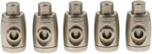 5-Piece Trumpet Water Key Replacement Kit – Heavy-Duty Valve Drain Spit Valve Accessory Set for Bb/C Trumpet Slide Repair – Universal Fit Wind Instrument Maintenance in Saudi Arabia