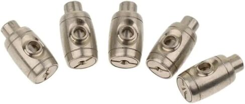 5-Piece Trumpet Water Key Replacement Kit – Heavy-Duty Valve Drain Spit Valve Accessory Set for Bb/C Trumpet Slide Repair – Universal Fit Wind Instrument Maintenance in Saudi Arabia