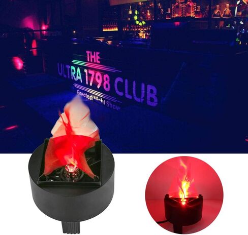 Lancoon 3D LED وهمية لهب النار ضوء، الاصطناعي الخفقان لهب مصباح لمبة تأثير النار الكهربائية في الأماكن المغلقة لعيد الميلاد عيد الهالوين مهرجان الحدث حزب نادي الديكور in Kuwait