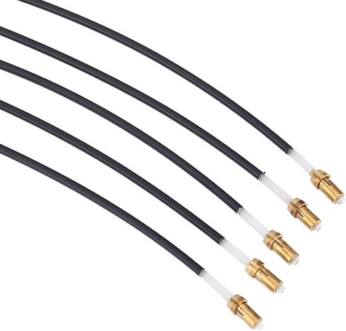 Violin Tail Rope, 5Pcs Nylon Violin Tailgut Tail Gut with Brass Screw Connector Violin Tailpiece Gut Cord Violin Accessories for 3/4 4/4 Violin in Saudi Arabia