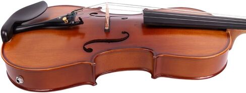 16.5 Inch 5-String Electric Viola - FCGDA Tuning Electric Acoustic Viola for Students, Adults, Professional - Handmade Maple & Spruce Body with Ebony Fittings, Case, Bow (Black) in Kuwait