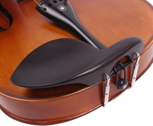 16.5 Inch 5-String Electric Viola - FCGDA Tuning Electric Acoustic Viola for Students, Adults, Professional - Handmade Maple & Spruce Body with Ebony Fittings, Case, Bow (Black) in Kuwait