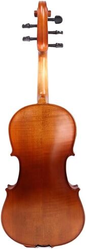 16.5 Inch 5-String Electric Viola - FCGDA Tuning Electric Acoustic Viola for Students, Adults, Professional - Handmade Maple & Spruce Body with Ebony Fittings, Case, Bow (Black) in Kuwait