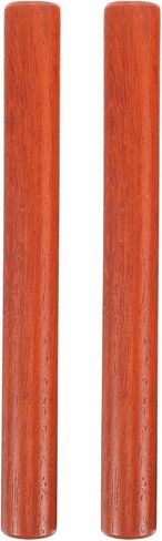 Wooden Rhythm Sticks 1 Pair – Solid Hardwood Percussion Instrument with Smooth Rounded Edges, Natural Finish Drum Sticks for Music Education, Rhythm Training & Group Percussion in Saudi Arabia
