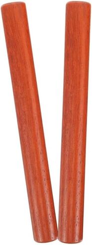 Wooden Rhythm Sticks 1 Pair – Solid Hardwood Percussion Instrument with Smooth Rounded Edges, Natural Finish Drum Sticks for Music Education, Rhythm Training & Group Percussion in Saudi Arabia