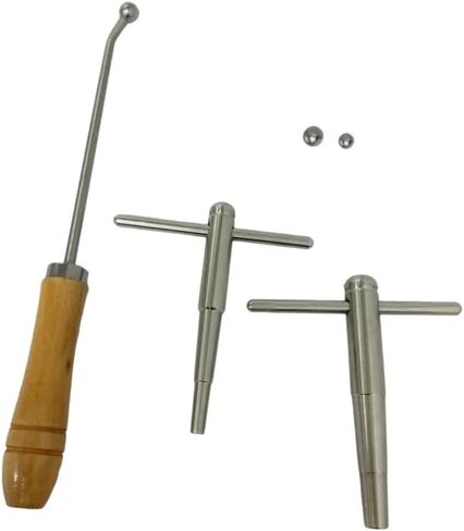 Trumpet Repair Handle – Precision Metal-Ball Head Brass Instrument Maintenance Tool for Trumpet Body and Bell Straightening by Repair Technicians in Saudi Arabia