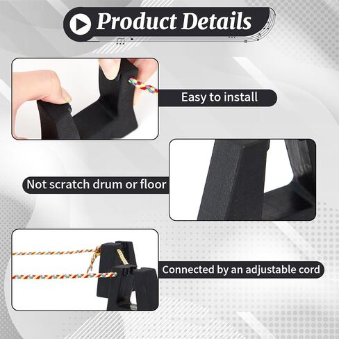 Boao Rubber Conga Stand Drum Feet Risers for Conga Accessories in Saudi Arabia