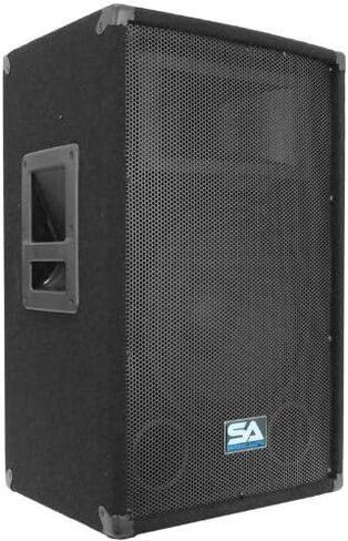 Seismic Audio - Pair of 12" PA DJ Speakers 600 Watts PRO Audio - Mains, Monitors, Bands, Karaoke, Churches, Weddings in Saudi Arabia