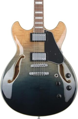 Ibanez Artcore AS73FM Semi-Hollow Electric Guitar - Transparent Indigo Fade in Saudi Arabia