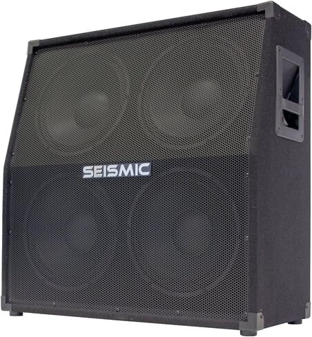 الصوت الزلزالي - 412 خزانة مكبر صوت جيتار مائل - 4x12 400 وات PA/DJ PRO AUDIO in Kuwait